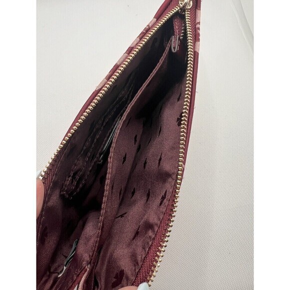 Kate Spade Chelsea The Little Better Medium Wristlet Pouch Wallet Deep Berry NWT - Picture 6 of 9